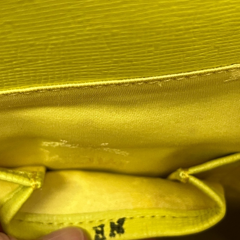 MCM Yellow Tote Bag GUc AUTHENTIC - Picture 13 of 16